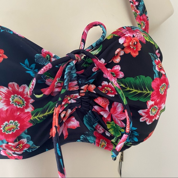 HELLO BIKINI PLUS SIZE FLORAL BATHING SUIT(RUNS VERY SMALL…MORE LIKE A LARGE) - Picture 7 of 16